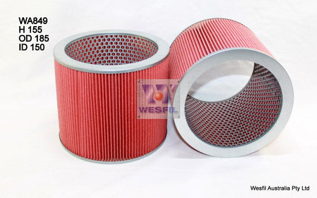 Air Filter A1207 Fits Ford/Mazda WA849 - Wesfil