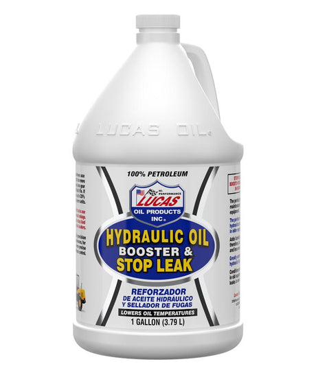 Hydraulic Oil Booster & Stop Leak - Lucas Oil 1 Gallon (3.79mL)