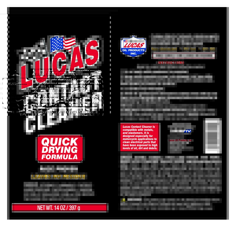 Contact Cleaner Problem Solvers & Utility 14 Ounce - Lucas Oil