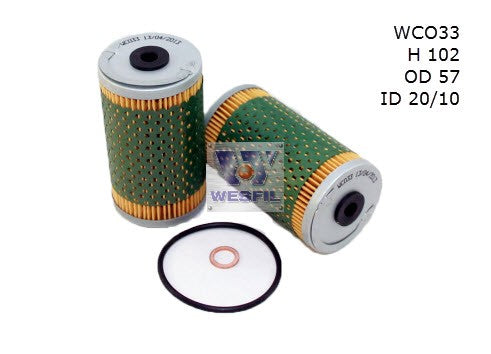 Oil Filter R2676P Mercedes WCO33 - Cooper - Cooper