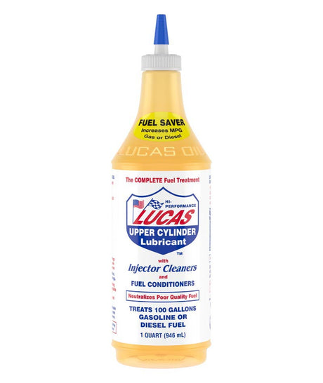 Fuel Treatment (Cleans & Lubricates) - Lucas Oil 1 Quart