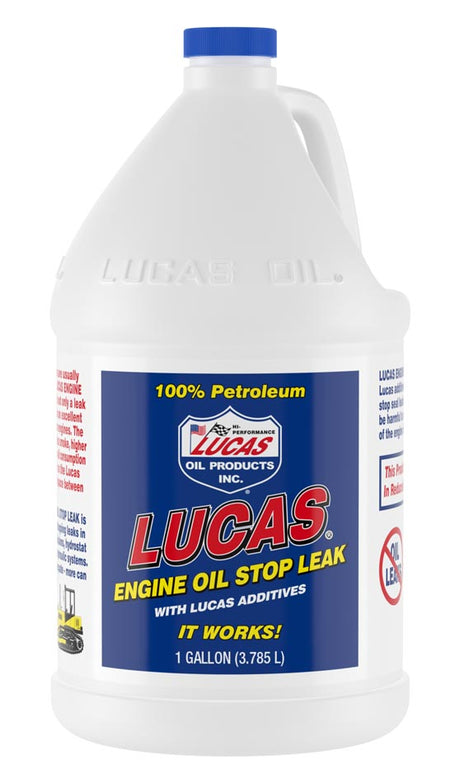 Engine Oil Stop Leak 946 mL/1 Gallon Additives - Lucas Oil | Universal Auto Spares