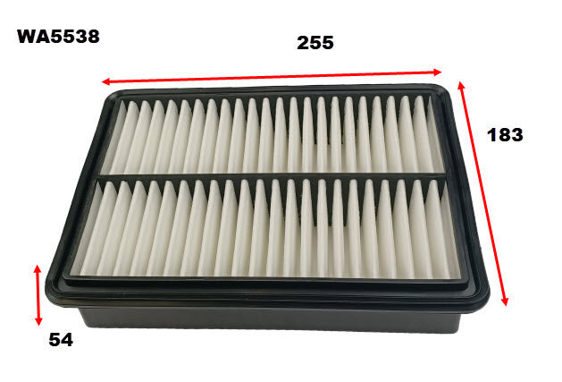 Air Filter A2034 Fits Mazda WA5538 - Wesfil