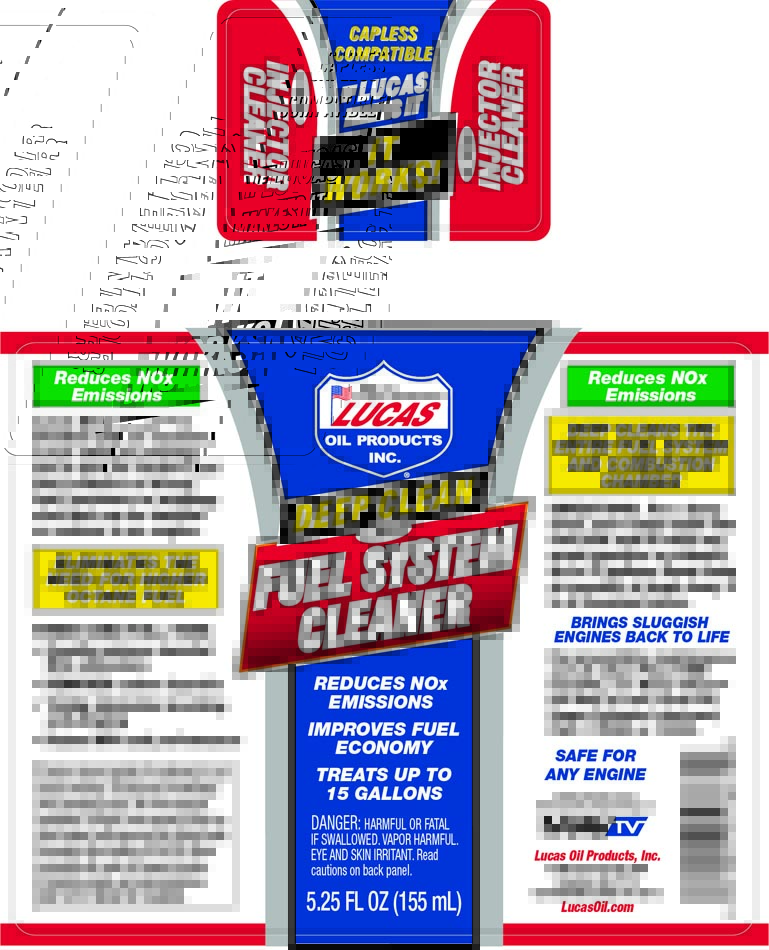 Deep Clean Fuel System Cleaner 5.25 Ounce - Lucas Oil