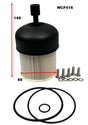 Diesel Fuel Filter Fits Renault (Element Only) WCF416 - Wesfil