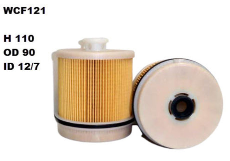 Diesel Fuel Filter R2691P Fits Isuzu WCF121NM - Wesfil