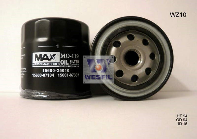 Oil Filter Z10 Multiple Applications WZ10NM - Wesfil