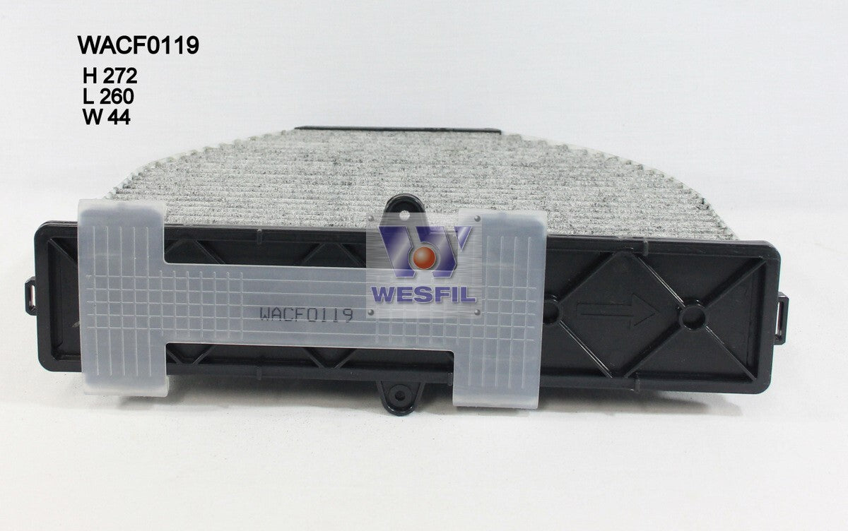 Cabin Filter RCA299C Fits Mercedes WACF0119 - Wesfil