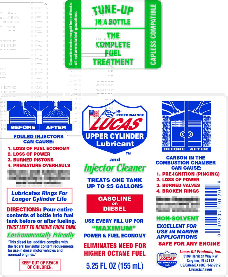 Fuel Treatment (Cleans & Lubricates) - Lucas Oil