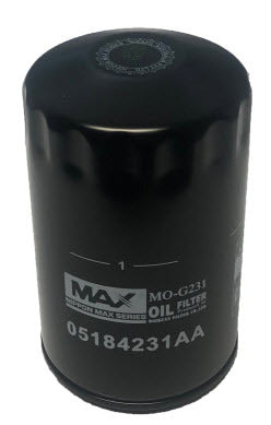 Oil Filter Z927 Fits Dodge/Jeep WCO125NM - Wesfil