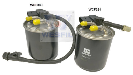 Diesel Fuel Filter Fits Mercedes WCF330 - Wesfil