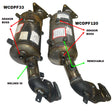 Diesel Particulate Filter (DPF) RPF236 Fits Subaru WCDPF33 - Wesfil