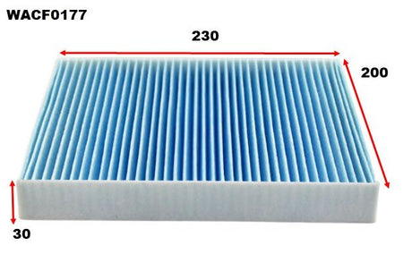 Cabin Filter RCA215P/RCA380C Fits Chrysler WACF0177 - Wesfil