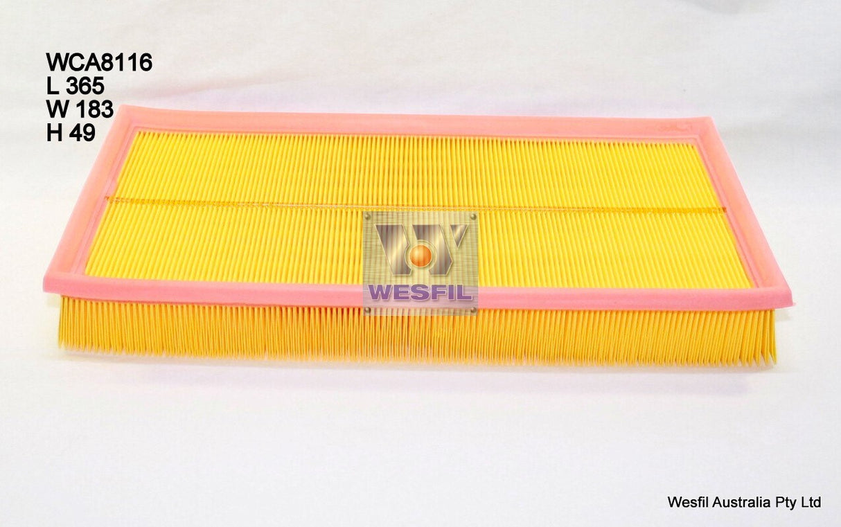 Air Filter A1432 Fits AUDI/VW WCA8116 - Wesfil