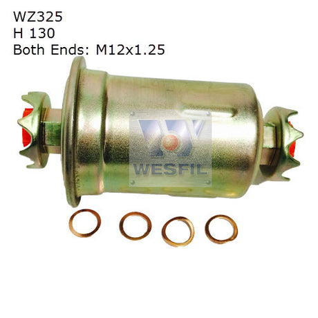 EFI Fuel Filter Z325 Fits Toyota WZ325 - Wesfil