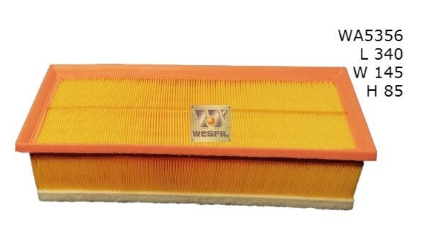 Air Filter Fits Peugeot WA5356 - Wesfil