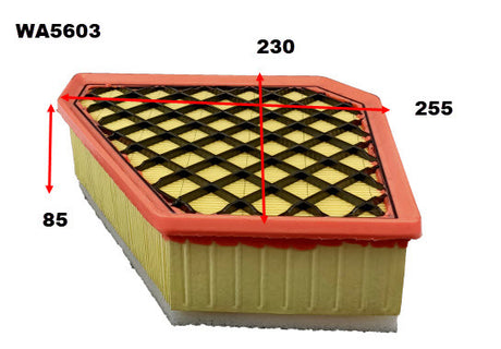 Air Filter Fits Fiat WA5603 - Wesfil