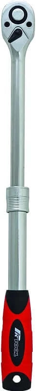 1/2" DR 300mm Extendable Handle CR-V Ratchet With 72 Teeth Range - PKTool