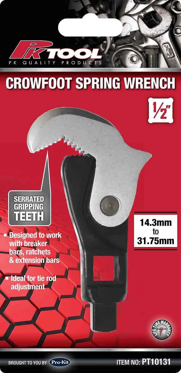1/2" DR Crowfoot Spring Wrench - PKTool