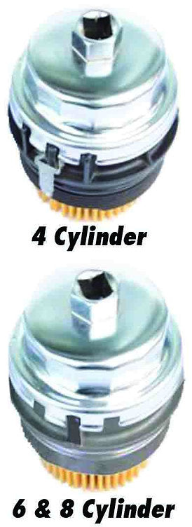 1/2" DR Heavy Duty Steel Cartridge Nut Remover Cup - PKTool
