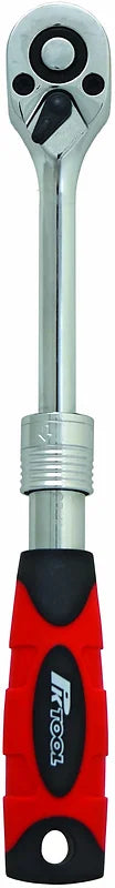 1/4" DR 150mm Extendable Handle CR-V Ratchet With 72 Teeth Range - PKTool