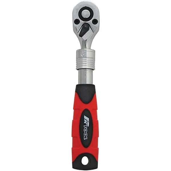 1/4" DR 150mm Extendable Handle CR-V Ratchet With 72 Teeth Range - PKTool