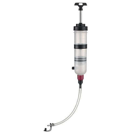 1.5L Fluid Extractor Syringe, Viton Seals, 400mm Suction Hose - PKTool | Universal Auto Spares