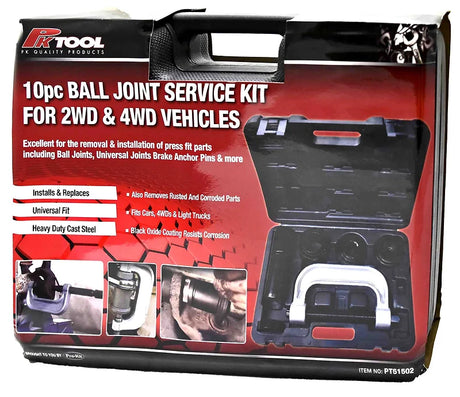 10 Pieces Ball Joint Service Kit For 2WD & 4WD Vehicles - PKTool | Universal Auto Spares