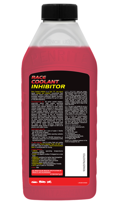 10 Tenths Race Coolant Inhibitor (Concentrate) 1L - Penrite