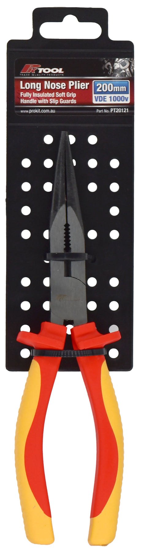 1000V VDE 200mm Long Nose Plier - PKTool