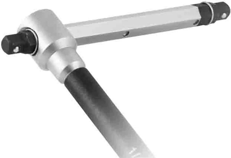 11 Piece 3/8” DR CR-V Short Tooth Sockets 3-Way T-Handle Wrench Set - PKTool
