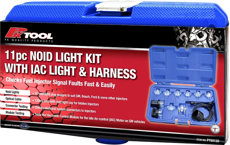 11 Pieces Noid Light Kit With IAC Light & Harness, Signal Faults Fast - PKTool