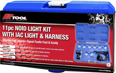 11 Pieces Noid Light Kit With IAC Light & Harness, Signal Faults Fast - PKTool