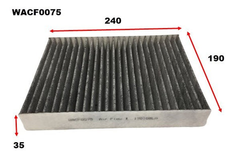 Cabin Filter RCA168P Fits Ford WACF0075 - Wesfil