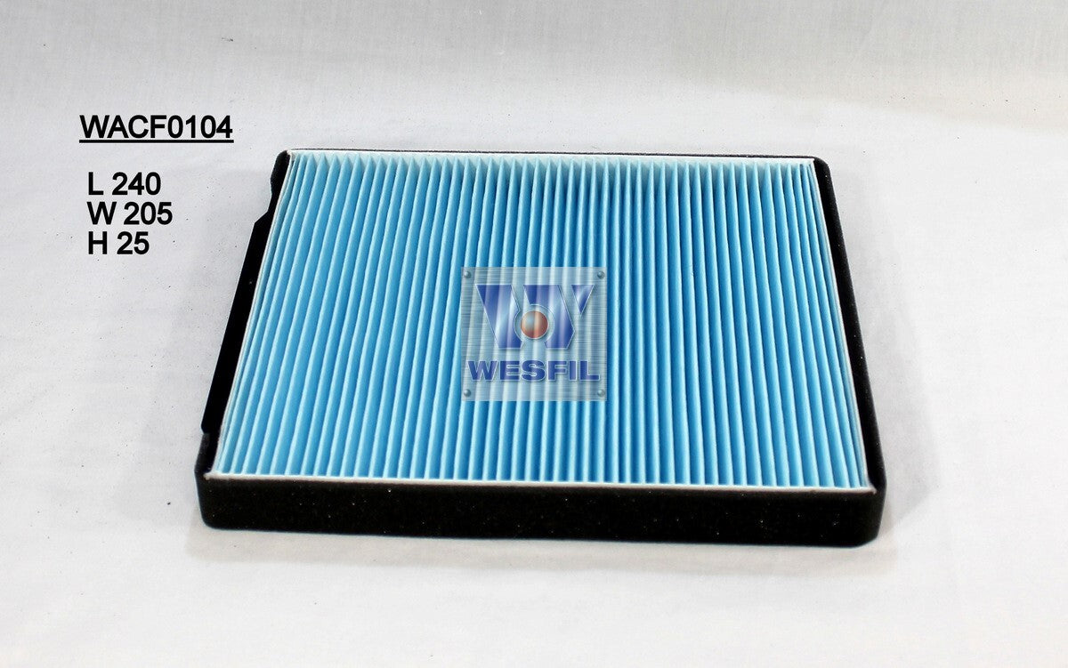 Cabin Filter RCA132P Fits Hyundai WACF0104 - Wesfil