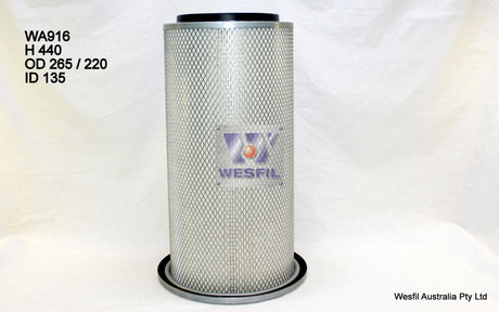 Air Filter HDA5759 Fits Mitsubishi WA916 - Wesfil