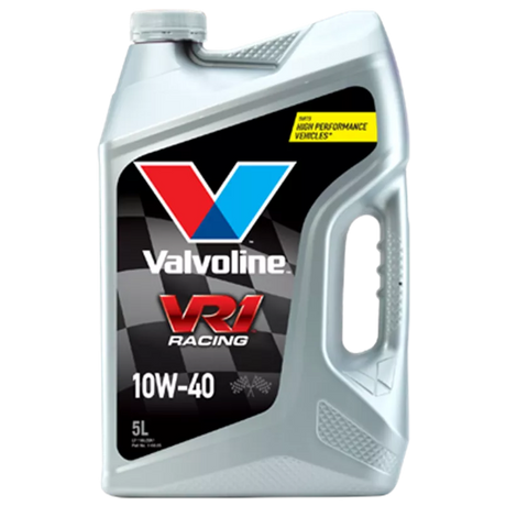 VR1 Racing Oil 10W-40 Semi Synthetic Engine Oil 5L - Valvoline | Universal Auto Spares