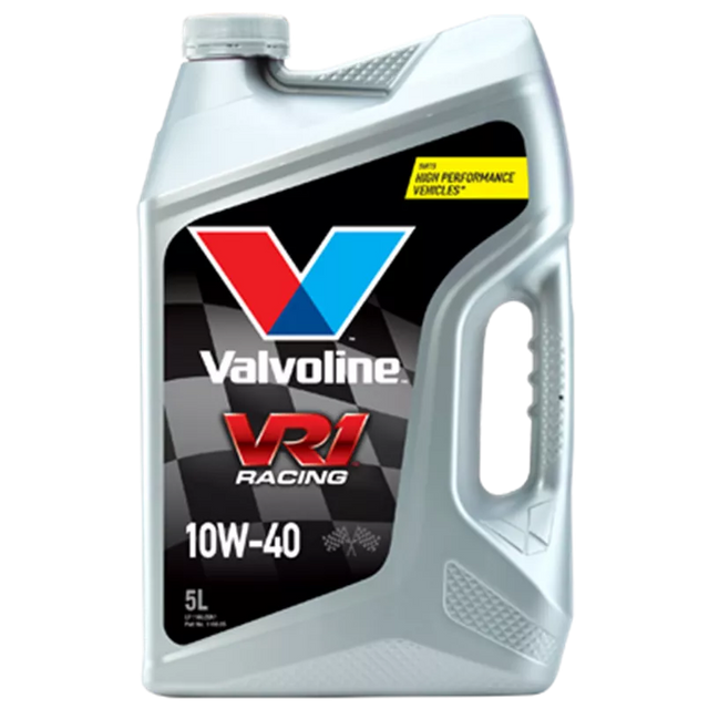 VR1 Racing Oil 10W-40 Semi Synthetic Engine Oil 5L - Valvoline | Universal Auto Spares