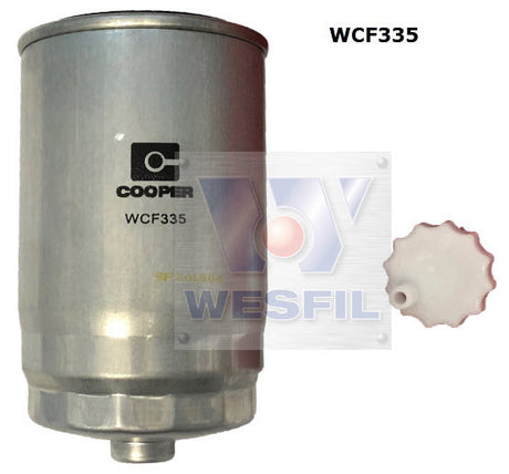 Diesel Fuel Filter Z1090 Fits Hyundai WCF335 - Wesfil