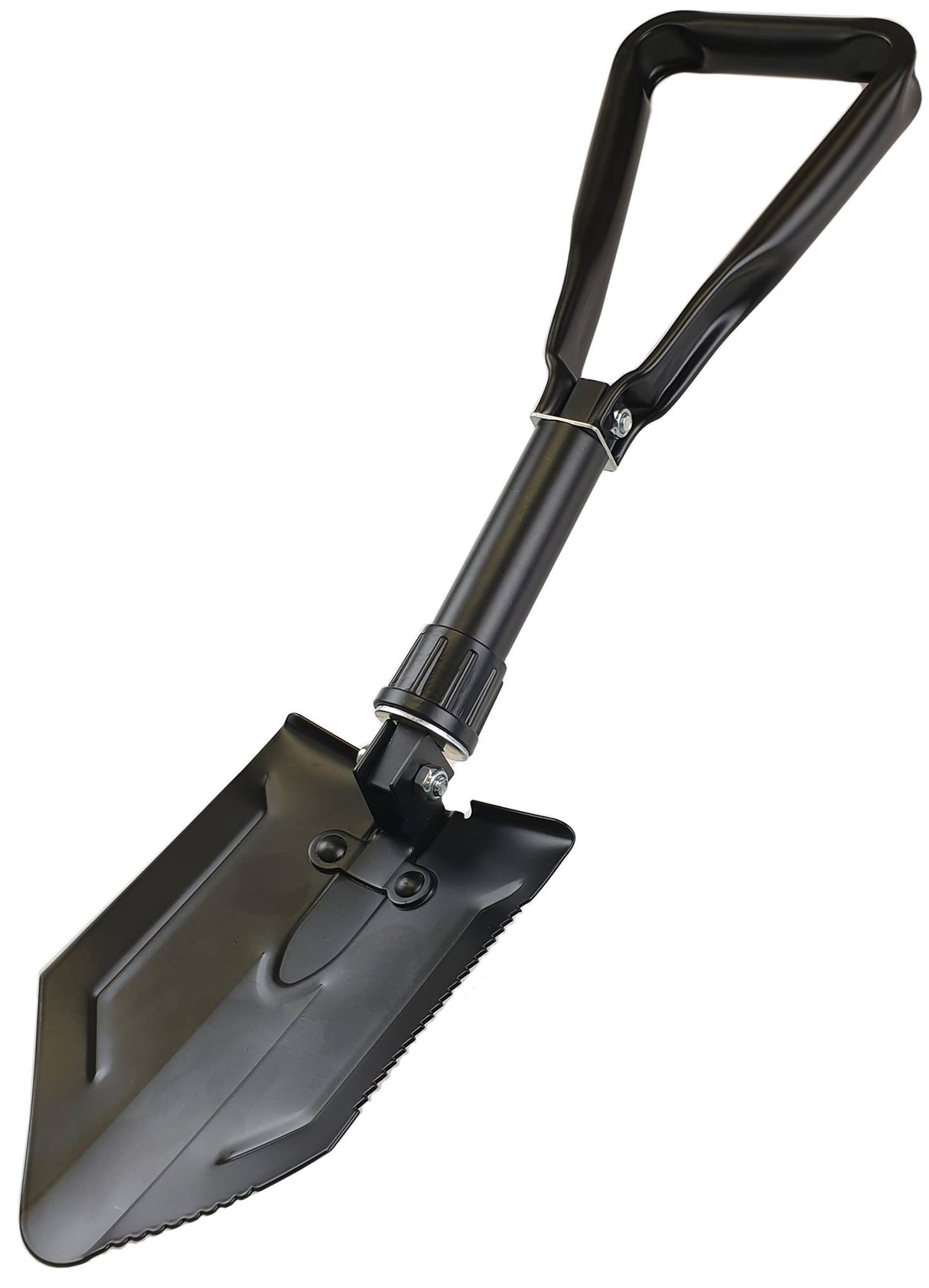Folding Spade with Pouch & Belt Loop 24cm Folded, 60cm Extended - HARD UNIT