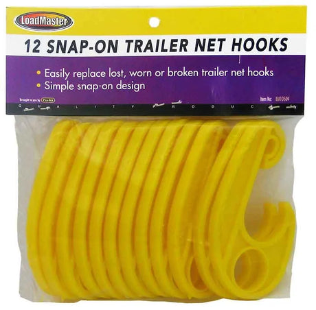 12 Pieces of Snap-On Trailer Net Hook, Suits Trailers & Ute Nets - LoadMaster | Universal Auto Spares