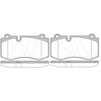 Brake Pad Set Disc Brake Front Axle 120200 - REMSA