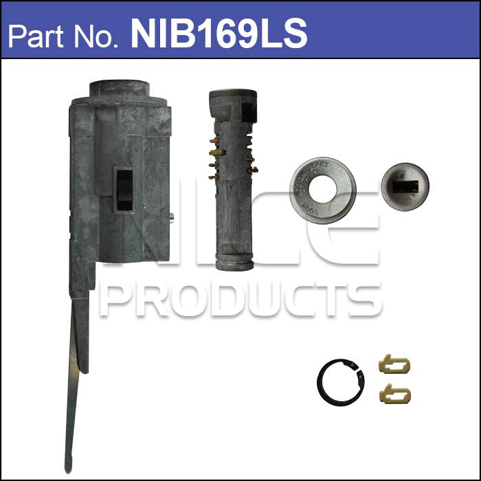 Ignition Barrel NIB169LS - Nice Products | Universal Auto Spares