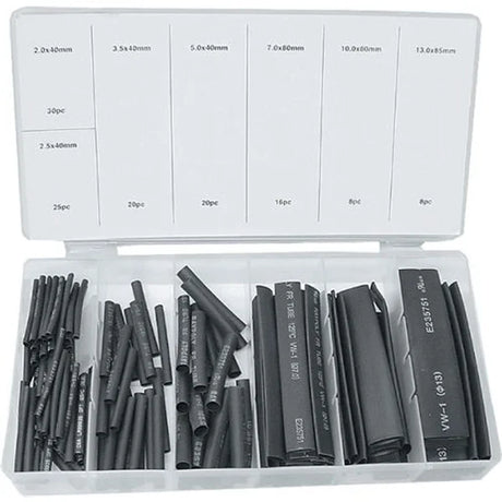 127 Piece Heat Shrink Tube Assortment - PKTool