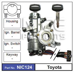 Lock & Switch NIC124 - Nice Products | Universal Auto Spares