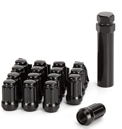 Lock Nuts Black (16) BJ634B-16 - Nice Products | Universal Auto Spares