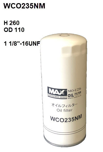 Oil Filter Z211 Fits Nissan WCO235NM - Wesfil