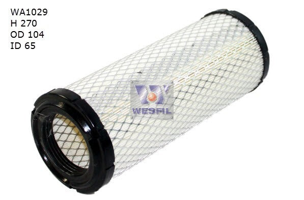 Air Filter HDA5966 Fits TCM/Kubota/Yanmar WA1029 - Wesfil