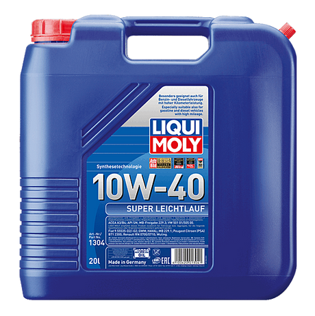 Super LEICHTLAUF 10W-40 Synthetic Technology - LIQUI MOLY | Universal Auto Spares