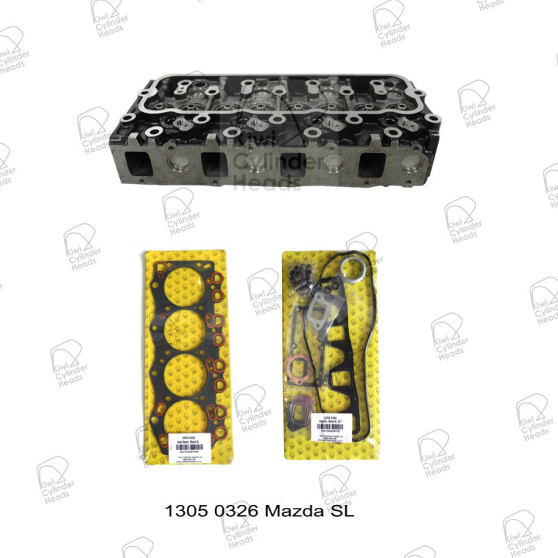 Bare Cylinder Head Kit for Mazda SL Head gasket suits NON Turbo — 13050326 — view 1